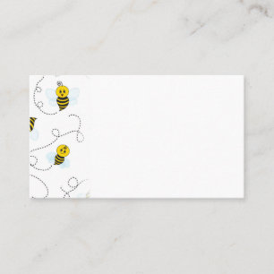 Bumblebee Flying Yellow Black Bumble Bee Business Card
