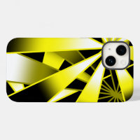 Bumblebee Gradient Color Fill Perspective Drawing Case-Mate iPhone Case