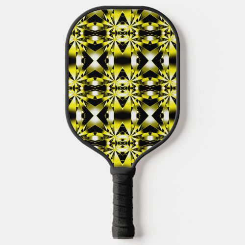 Bumblebee Gradient Color Filled Perspective Art Pi Pickleball Paddle