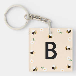Bumblebee Kid’s Safety Info Backpack Keychain
