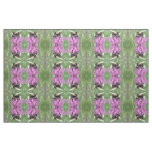 Bumblebee on a Thistle Patterned Craft Fabric