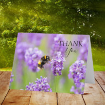 Bumblebee On Lavender 