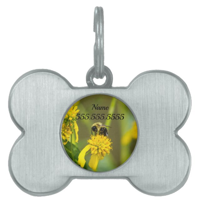 Bumblebee Pet Tag (Front)