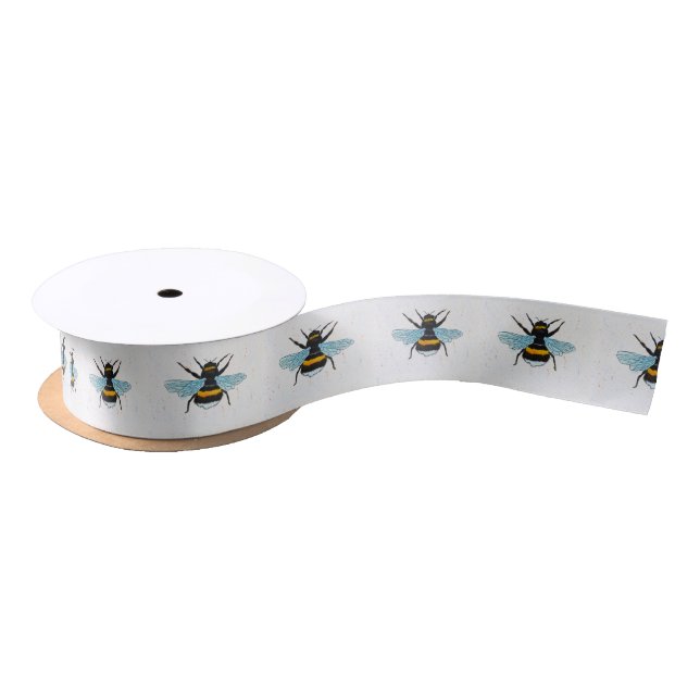 Bumblebee Satin Ribbon (Spool)