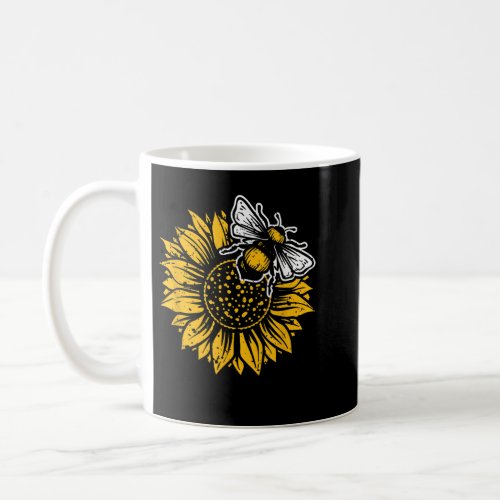 Bumblebee Sunflower Springtime Save The Bees Honey Coffee Mug