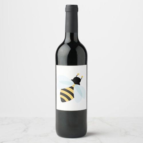 Bumblebee Wine Label