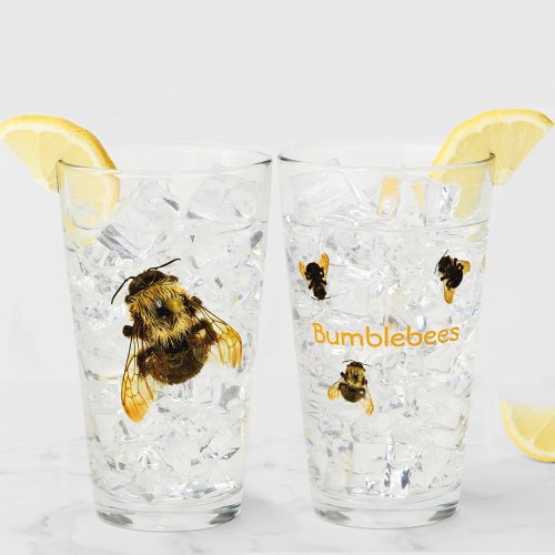 Bumblebees Optical Illusion Photographic  Glass