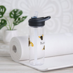 Bumblebees Photographic Optical Illusion Water Bottle