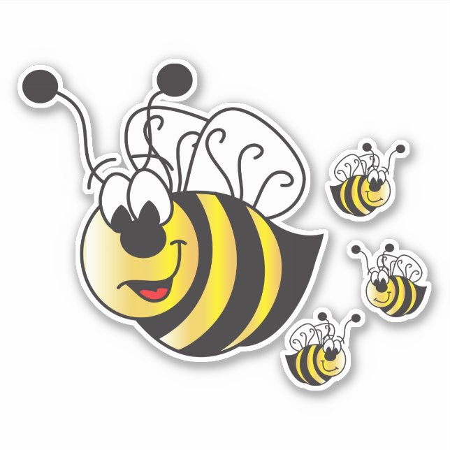 Bumblebees Sticker (Front)