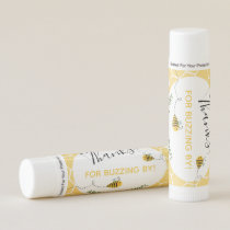 Bumblebees Thanks Party Favor Bee Baby Shower Lip Balm