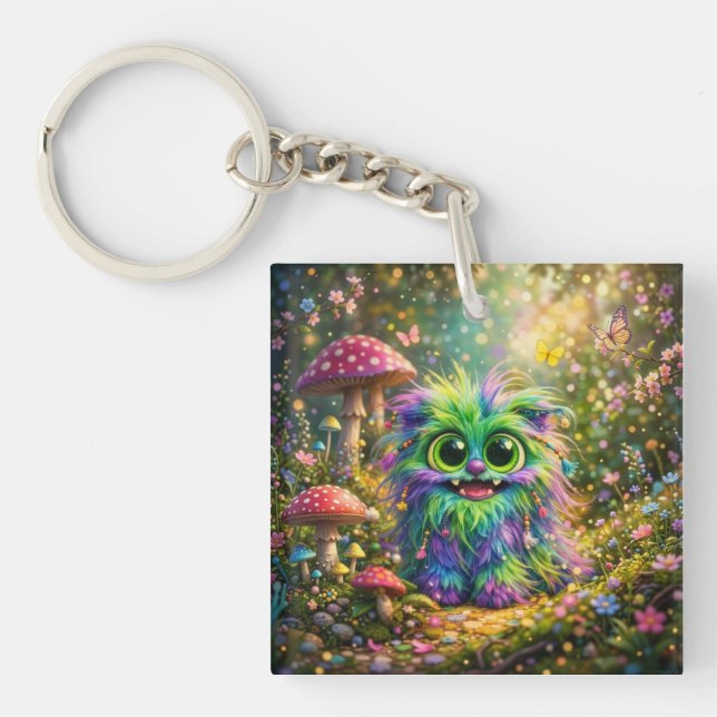 BumbleFluff Keychain (Front)