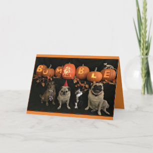 Bumblesnot: Halloween card
