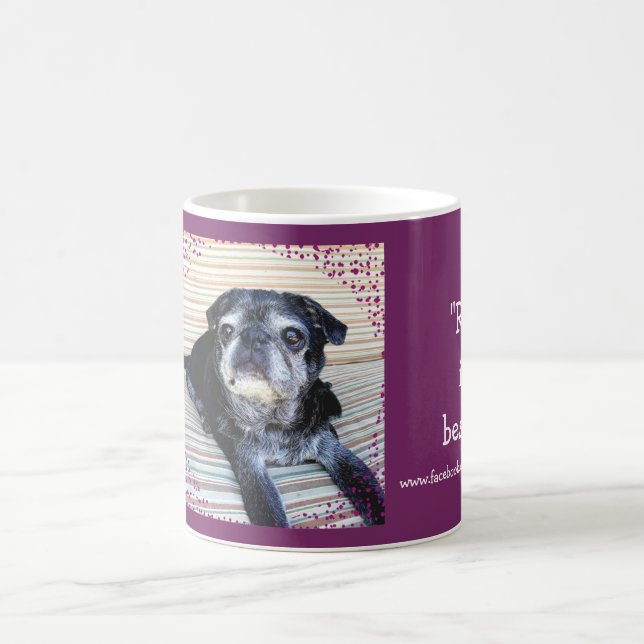 Bumblesnot mug: Rescue is the best breed Coffee Mug (Center)