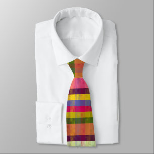 Bumbling Plaid BB Neck Tie