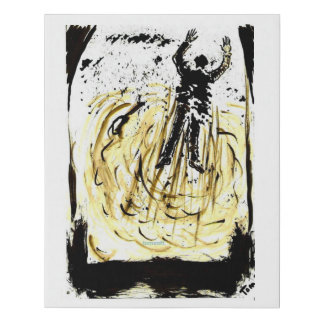 BUMM! - FAUX CANVAS PRINT