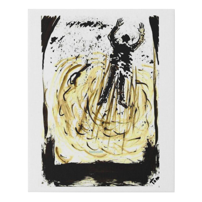 BUMM! - FAUX CANVAS PRINT (Front)