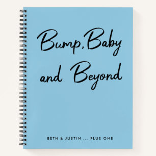 Bump, Baby and Beyond Blue Baby Memories Journal