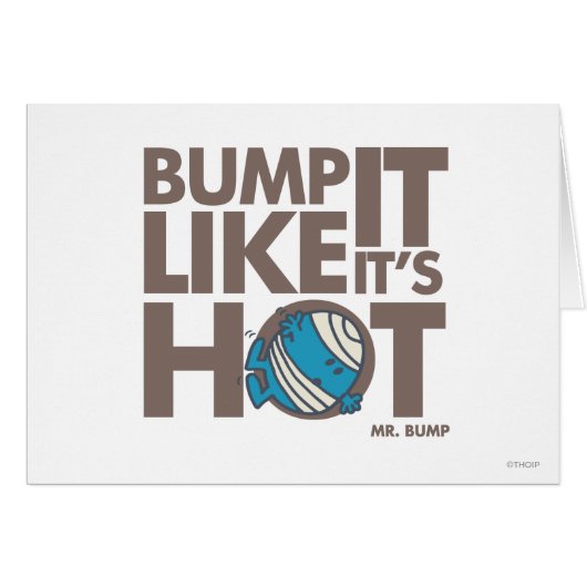 Bump It Like It's Hot Version 2 Cards (Front Horizontal)