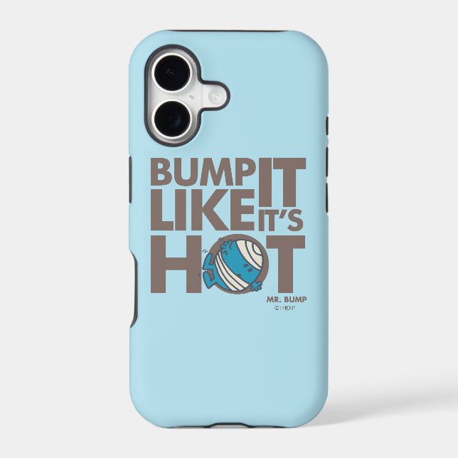 Bump It Like It's Hot Version 2 Iphone Case (Back)