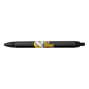 Bump Set Spike Repeat Volleyball Funny Pen