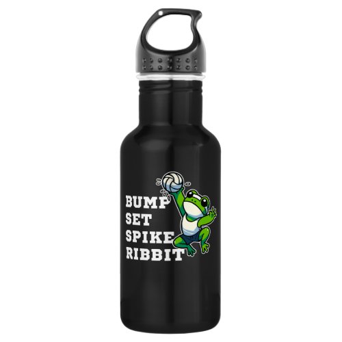 Bump Set Spike Ribbit Stainless Steel Water Bottle