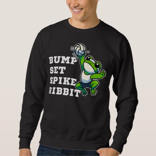 Bump Set Spike Ribbit Sweatshirt