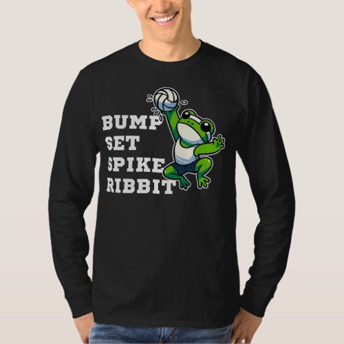 Bump Set Spike Ribbit T_Shirt