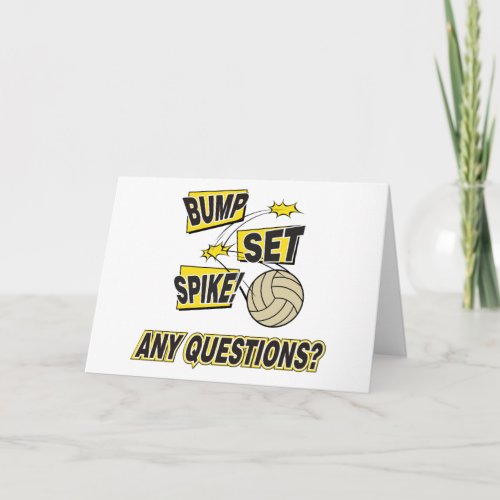 Bump Set Spike Volleyball Gift Card