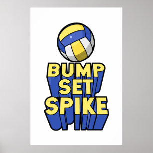 kollidere leder opadgående High School Volleyball Posters & Prints | Zazzle