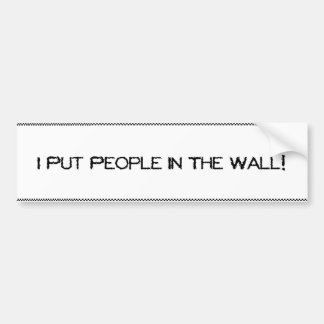 Bumper People Sticker