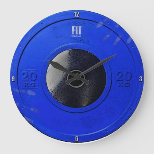 Bumper Plate Clock