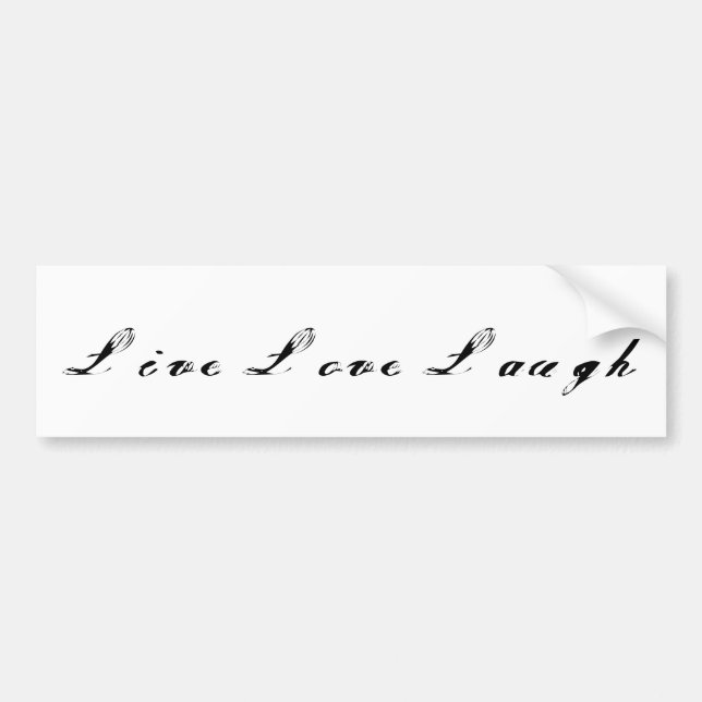 Bumper Sticker (Front)