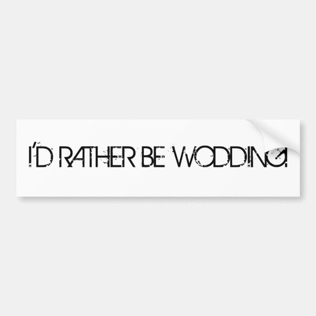 BUMPER STICKER (Front)