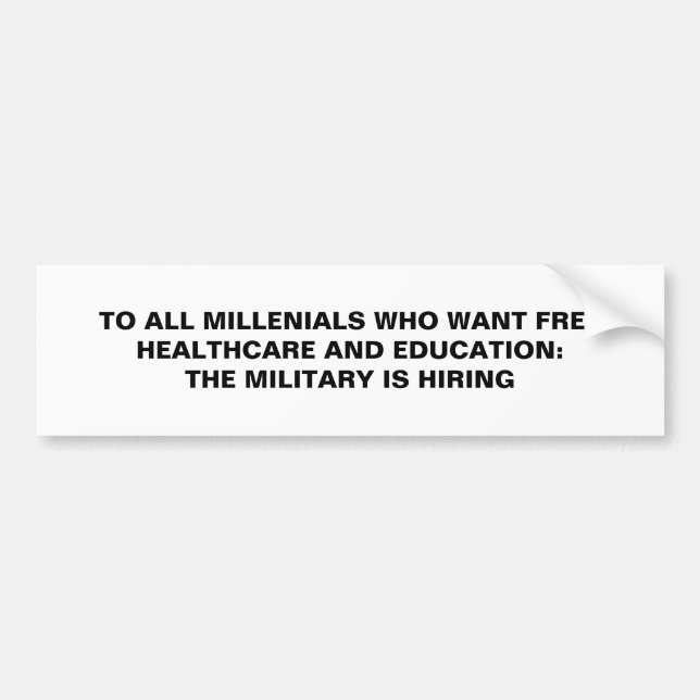 Bumper Sticker (Front)