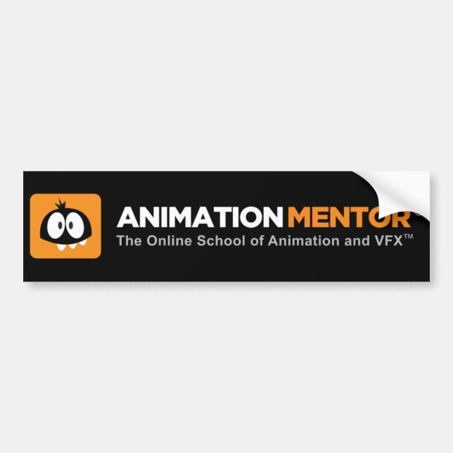 Bumper Sticker - Animation Mentor (Front)