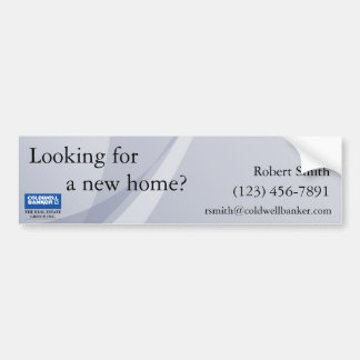 Bumper Sticker: Blue Sticker