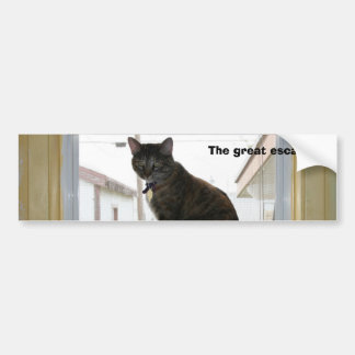 Bumper Sticker, Calico Cat Sticker