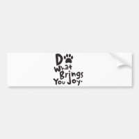 Bumper sticker car bumper sticker