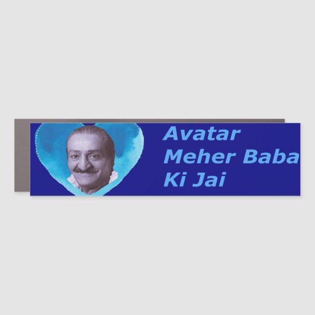 bumper sticker car magnet (Front)