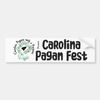 Bumper Sticker, Carolina Pagans with a Purpose Sticker