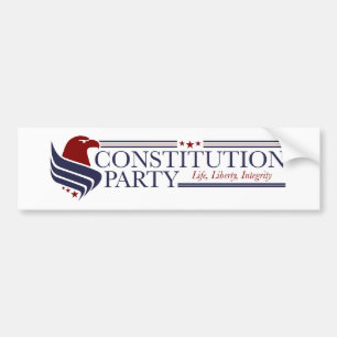 Bumper Sticker, Constitution Party Sticker