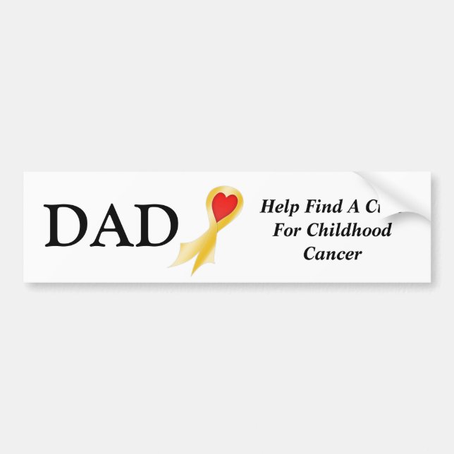 Bumper Sticker, Dad Bumper Sticker (Front)