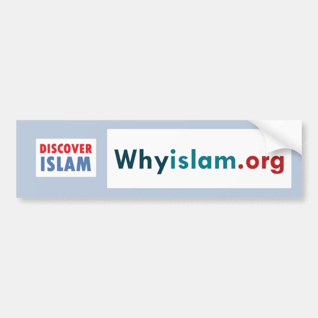 Bumper Sticker Discover Islam (10) (Front)