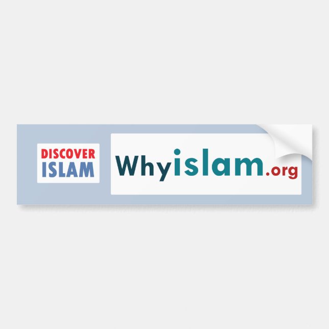 Bumper Sticker Discover Islam (20) (Front)