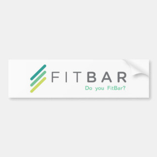 Bumper Sticker: Do You FitBar? Sticker