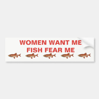 BUMPER STICKER FOR THE FISHERMAN