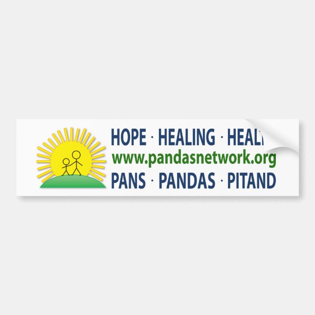 Bumper Sticker - Hope, Healing, Health (Front)