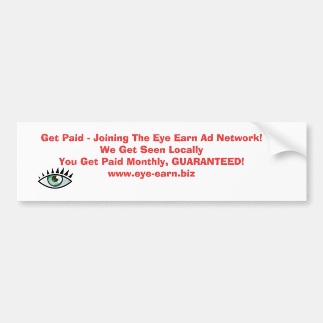 Bumper Sticker Income Builder (Front)