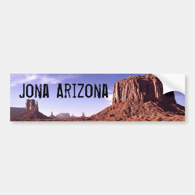 Bumper Sticker-Jona Arizona Sticker (Front)
