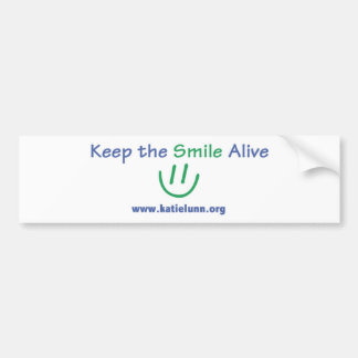 Bumper Sticker - Keep the Smile Alive